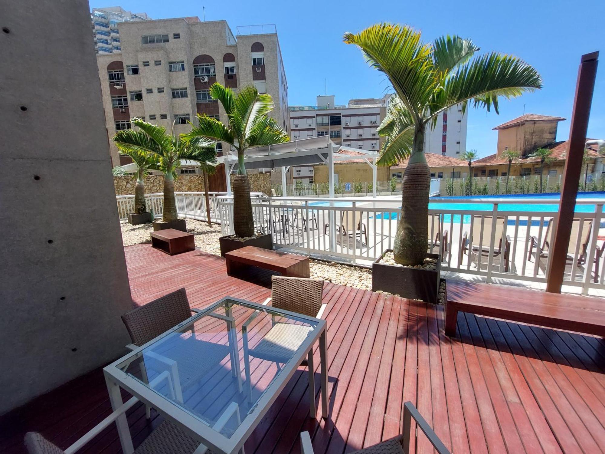 Apartament Book Santos - Unlimited 618 - Veja E Escute O Mar Zewnętrze zdjęcie