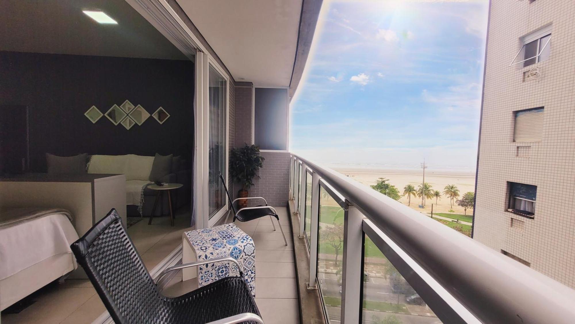 Apartament Book Santos - Unlimited 618 - Veja E Escute O Mar Zewnętrze zdjęcie