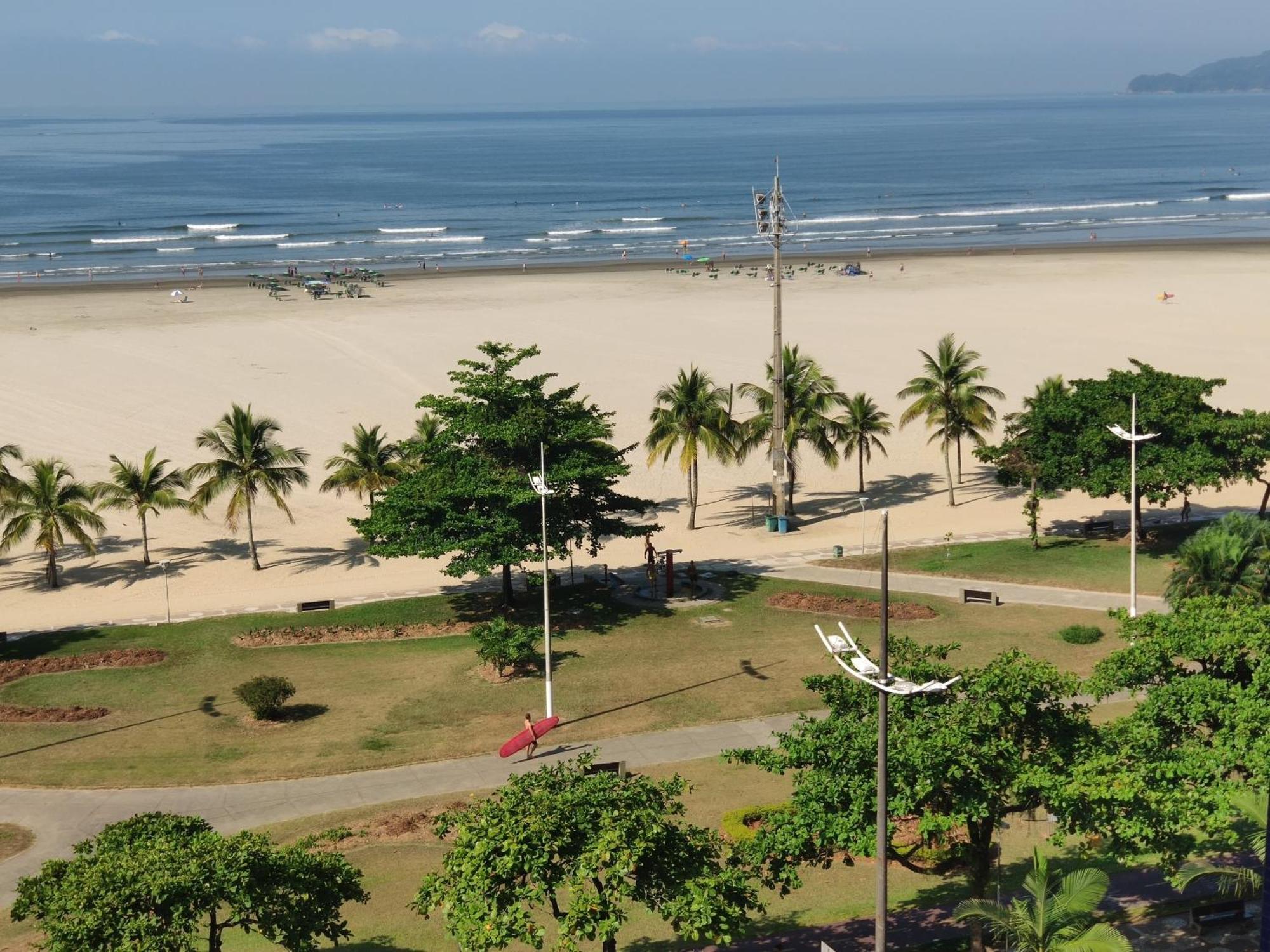 Apartament Book Santos - Unlimited 618 - Veja E Escute O Mar Zewnętrze zdjęcie
